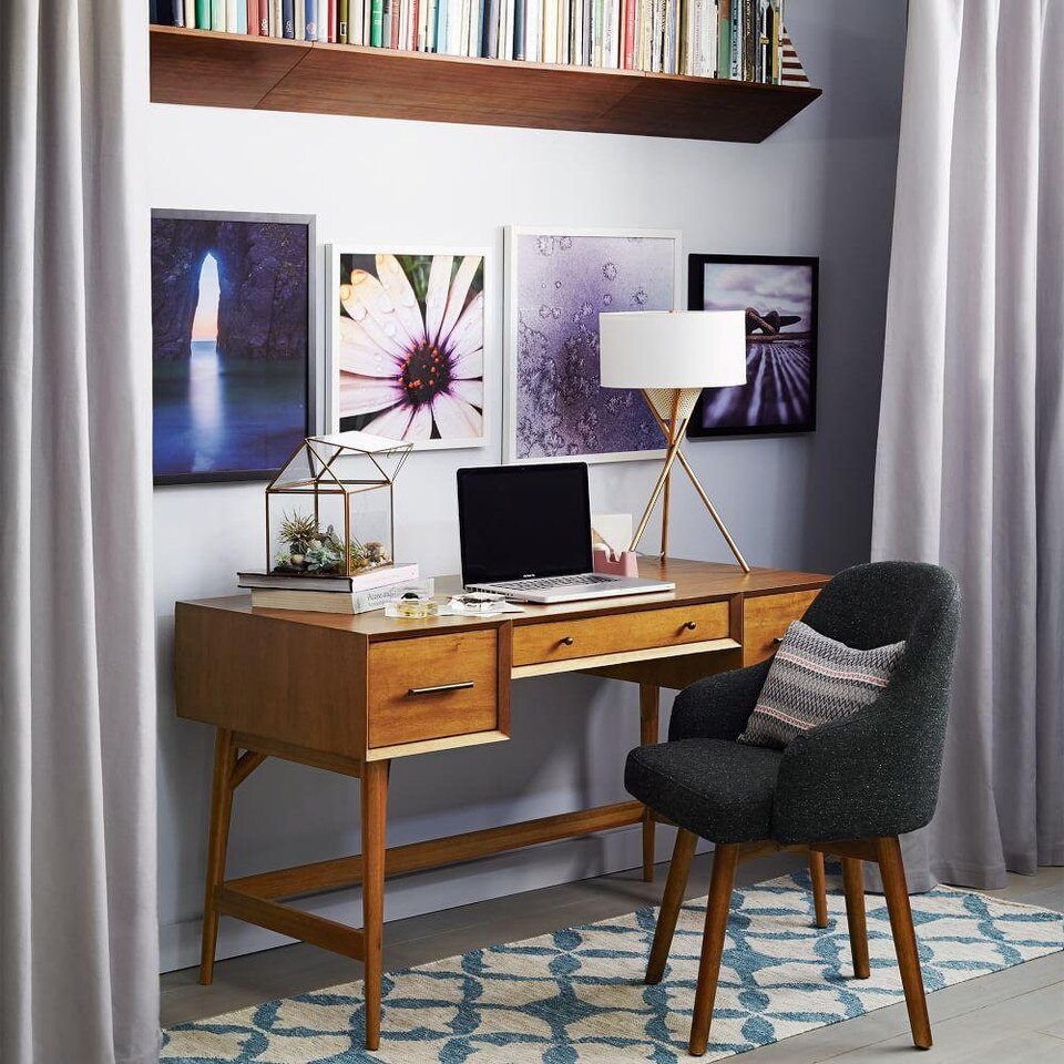 MidCentury Desk Acorn west elm Australia